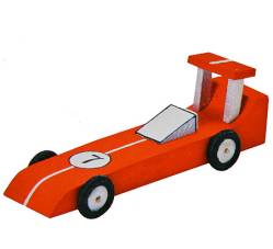 Wooden Model Race Car Craft Kit
