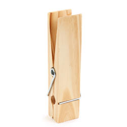 Large Wood Clothespin