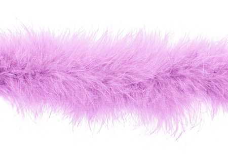 Set of 6 1yrd Wired Lavender Marabou Feather Boa Trim - Feathers & Boas ...