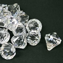 Clear Acrylic Diamonds