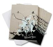 Abstract Griffin Blank Thank You Cards and Envelopes