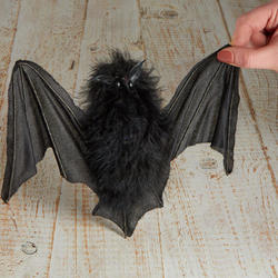 Hanging Artificial Halloween Bat