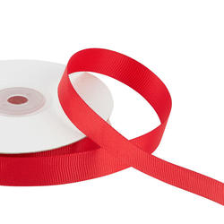 5 Yds Valentine Christmas Red White Argyle Grosgrain Ribbon 5/8"W 