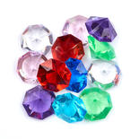 Assorted Color Diamond Gems Pirate Treasure Jewels