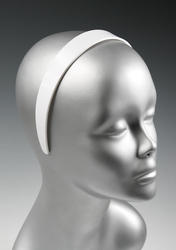 White Plastic Headbands