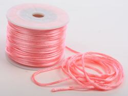 Pink Satin Rattail Cord