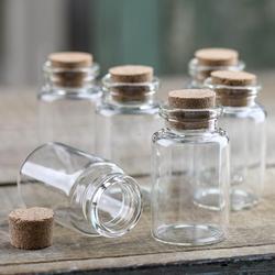 Miniature Corked Glass Bottles