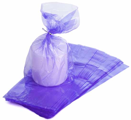 Translucent Purple Cellophane Bags - Bags - Basic Craft Supplies ...
