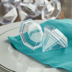 Acrylic Diamond Favor Boxes