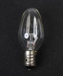 Glass Candelabra Base Light Bulb