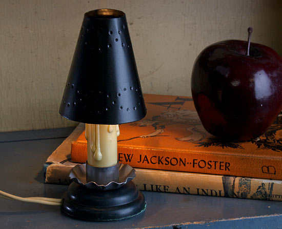 Mini Black Tin Candle Lamp Shade Lighting Home Decor