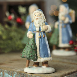 Ceramic Santa Figurine