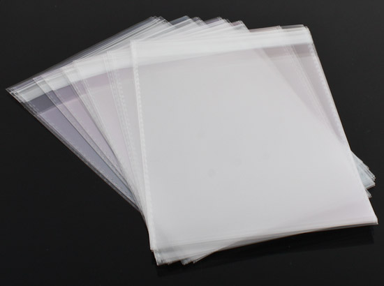 Clear Self Sealing Poly Bags - Bags - Basic Craft Supplies - Craft Supplies