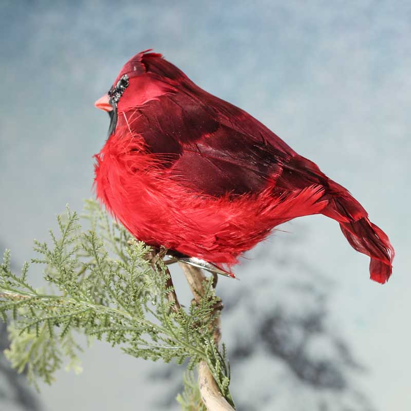 Fat Artificial Cardinal - Birds & Butterflies - Basic Craft Supplies ...