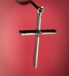 Silver Cross Charms
