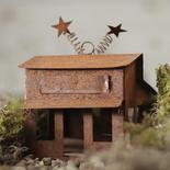 Miniature Rusty Tin Village Shop