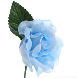 Light Blue Artificial Rose Picks - * - Basic Craft Supplies - Craft ...