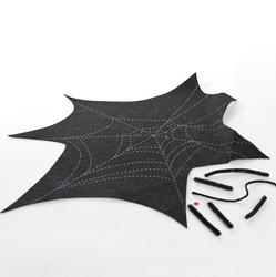 Black Spider Web Placemat Kits
