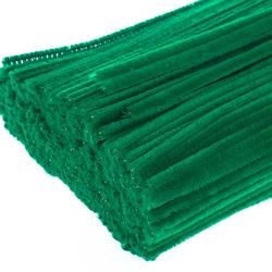 Emerald Green Pipe Cleaners - Pipe Cleaners - Craft Basics - Kids Crafts -  Basic Craft Supplies - Craft Supplies - Factory Direct Craft