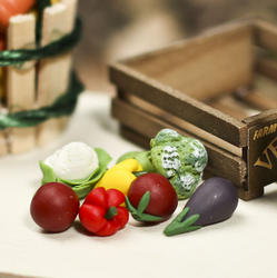 Dollhouse Miniature Garden Vegetables