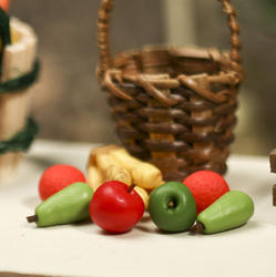 Dollhouse Miniature Assorted Fruit