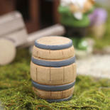Miniature Fairy Garden Barrel