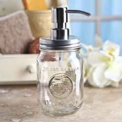 Vintage-Inspired Galvanized Lid Mason Jar Dispenser