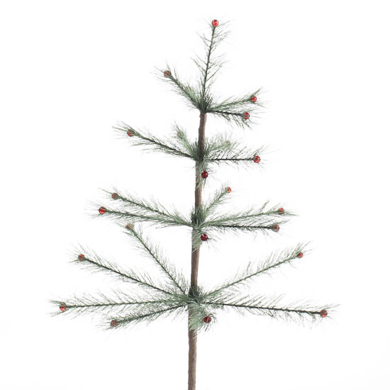 Artificial Skinny Christmas Tree Pick - Christmas Trees and Toppers ...