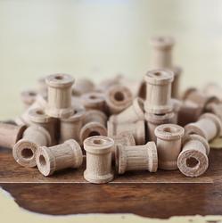 Unfinished Wooden Spools