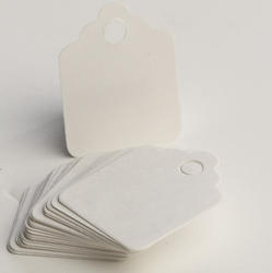Scalloped Blank Paper Tags