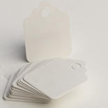 Scalloped Blank Paper Tags