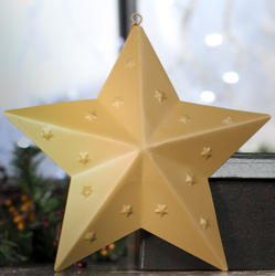 Primitive Tin Star 1 Ornaments Medium Size 