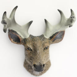 Miniature Resin Deer Head