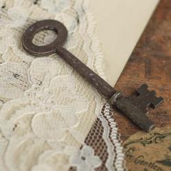 Vintage Oval Skeleton Key