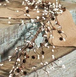 Rustic Bell and Pip Berry Garland