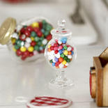 Dollhouse Miniature Apothecary Jar of Candy