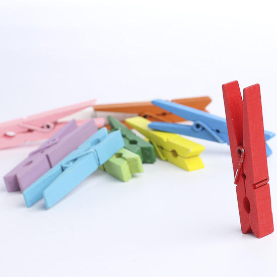 Assorted Wood Clothespins - Clothespins - Wood Crafts - Craft Supplies ...