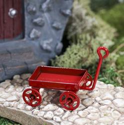 Miniature Retro Red Wagon
