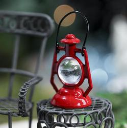 Dollhouse Miniature Red Railroad Lantern