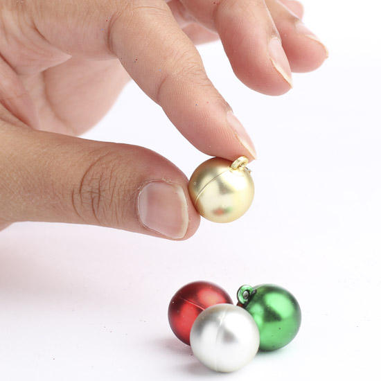 Miniature Christmas Ball Ornaments - Christmas Miniatures 