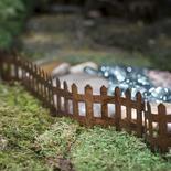 Miniature Rusty Tin Fence