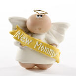 "New Mommy" Baby Shower Guardian Angel Pin