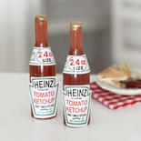 Miniature Ketchup Bottles