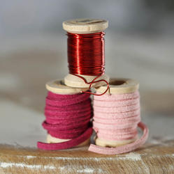 Assorted Red Trim Spools