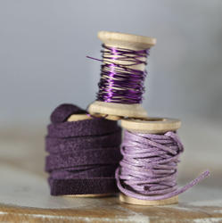 Assorted Purple Trim Spools