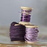 Assorted Purple Trim Spools