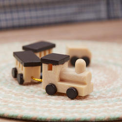 Miniature Toy Train Set