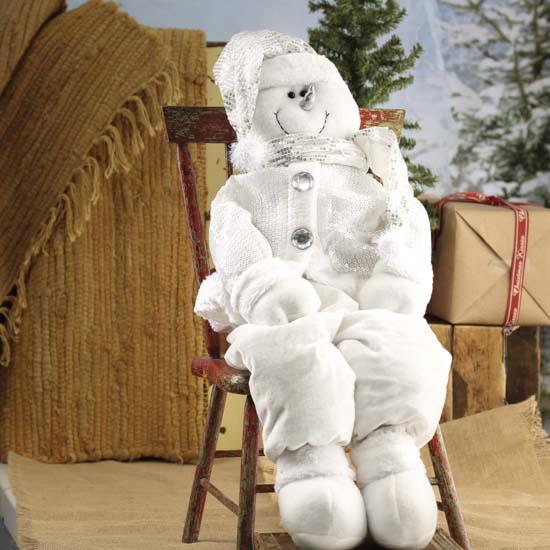 large plush snowman