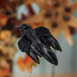 Small Artificial Black Crow