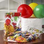 Happy Face Balloon and Blooms Cellophane Bags